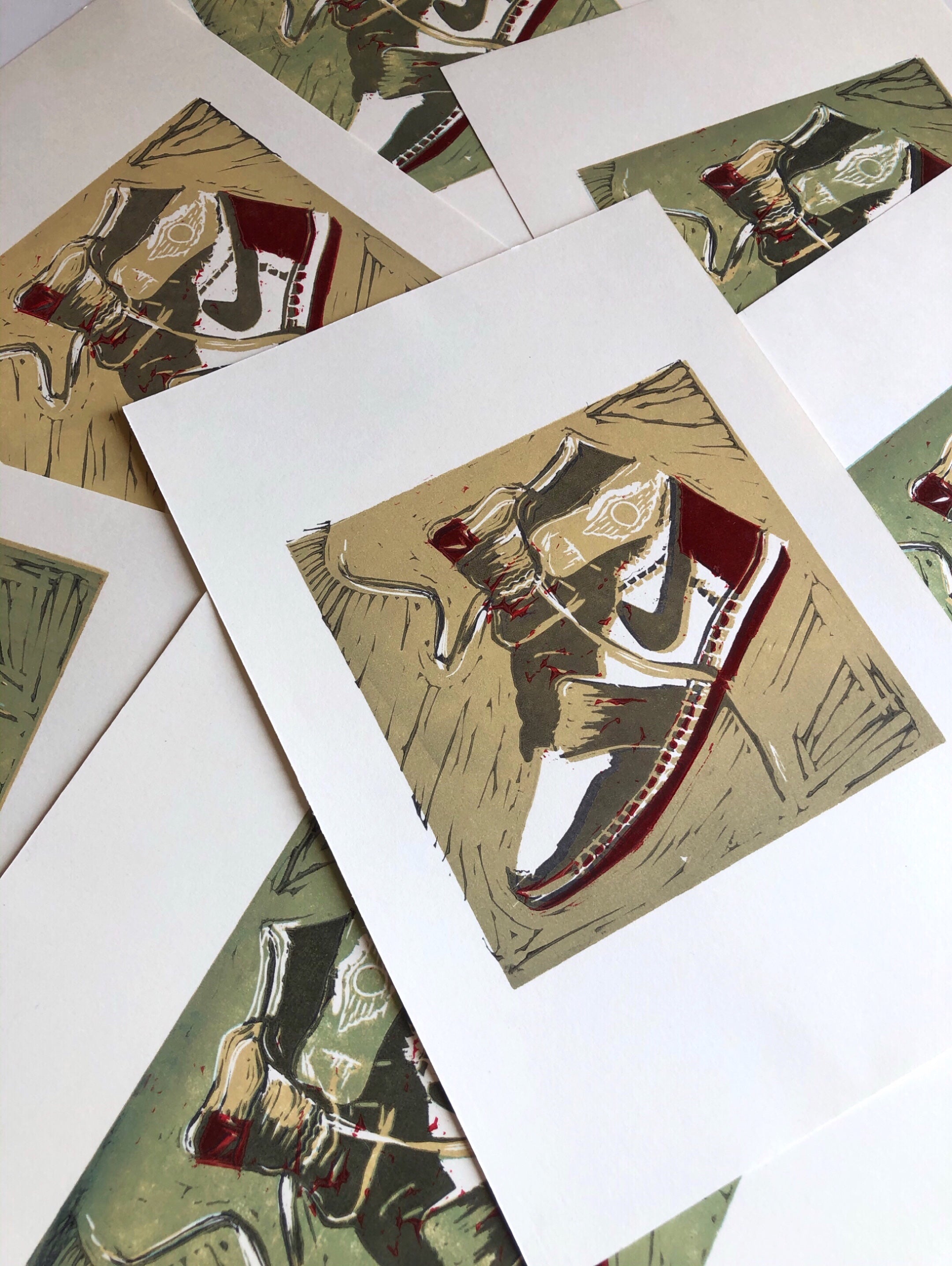 Limited Edition 'UN/LA' Stamped Print