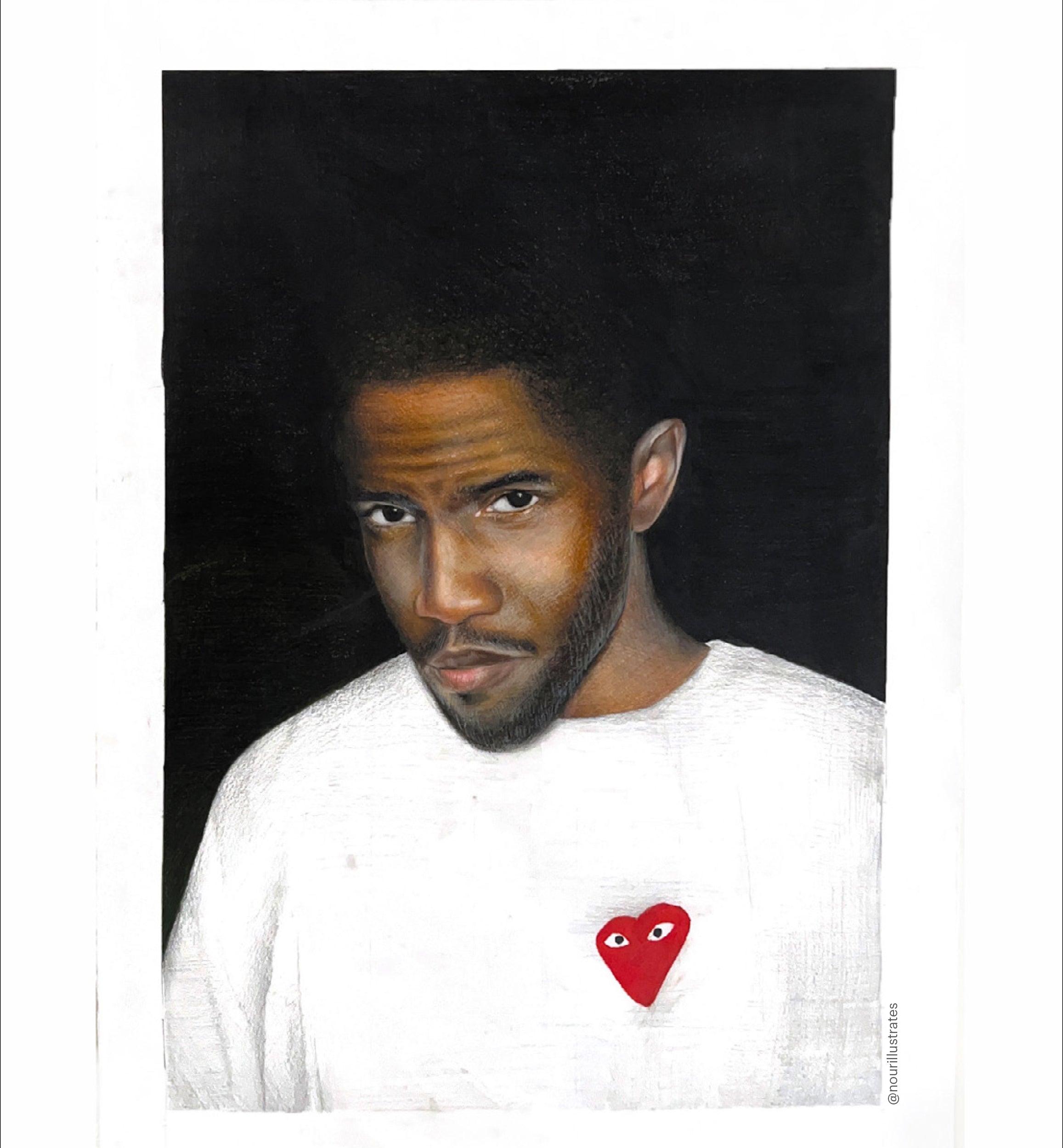'Frank Ocean' Fine Art Print