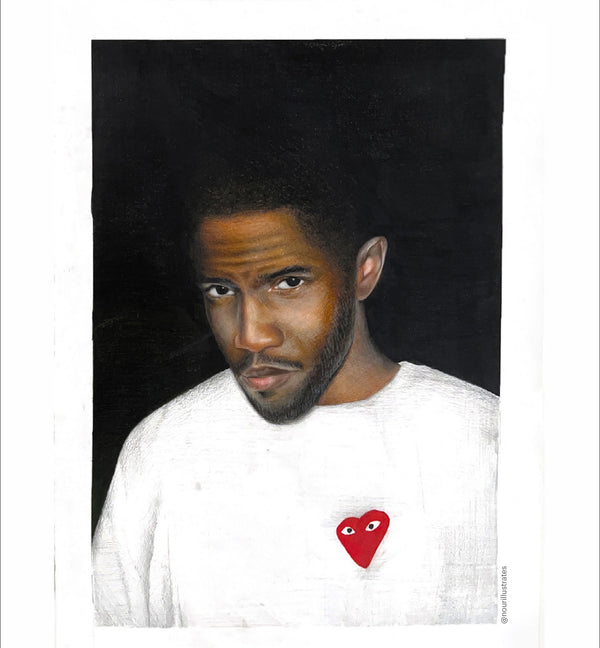 'Frank Ocean' Fine Art Print