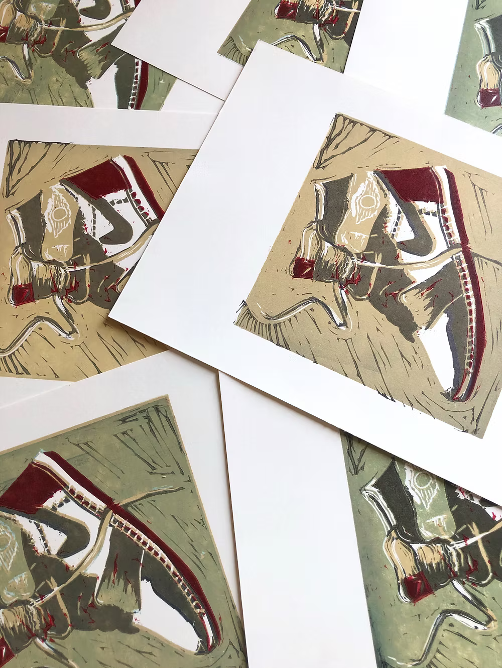 Limited Edition 'UN/LA' Stamped Print