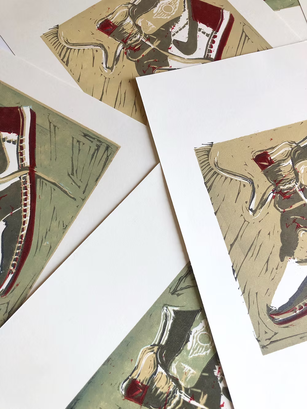 Limited Edition 'UN/LA' Stamped Print