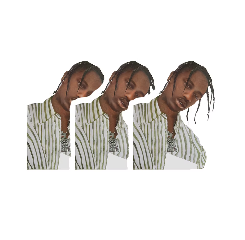 “travis” Sticker Pack of 3